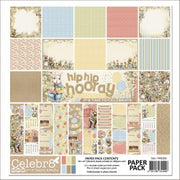 CELEBR8 - Paper Pack HipHip Hooray 12cm x 12cm PP8200